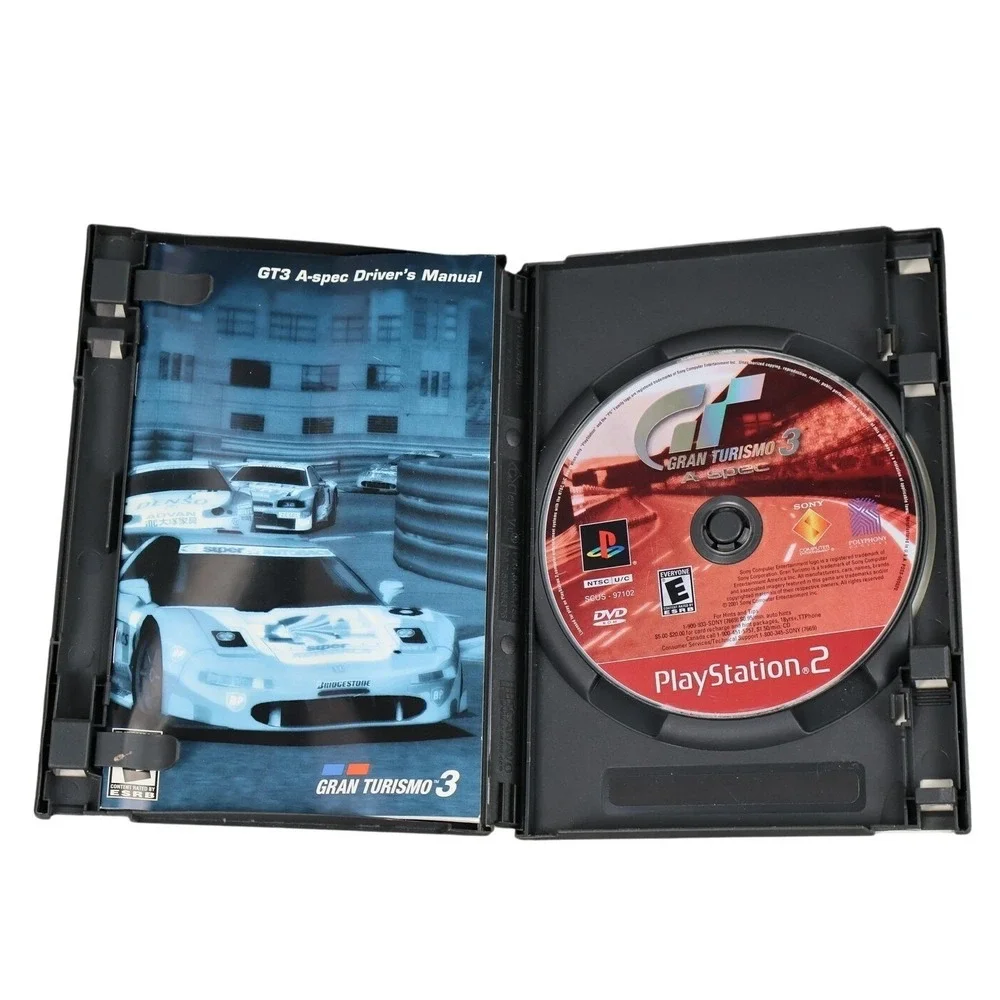 Gran Turismo 3 A-spec Sony PlayStation 2 PS2 Greatest Hits E NTSC-U/C Racing